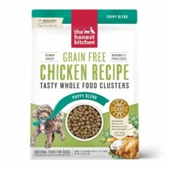 The Honest Kitchen Whole Food Clusters Chicken Puppy Grain-Free Dry Dog Food, 4-lb