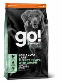 Go! Solutions Skin + Coat Care Turkey With Grains Dry Dog Food, 3.5-lb