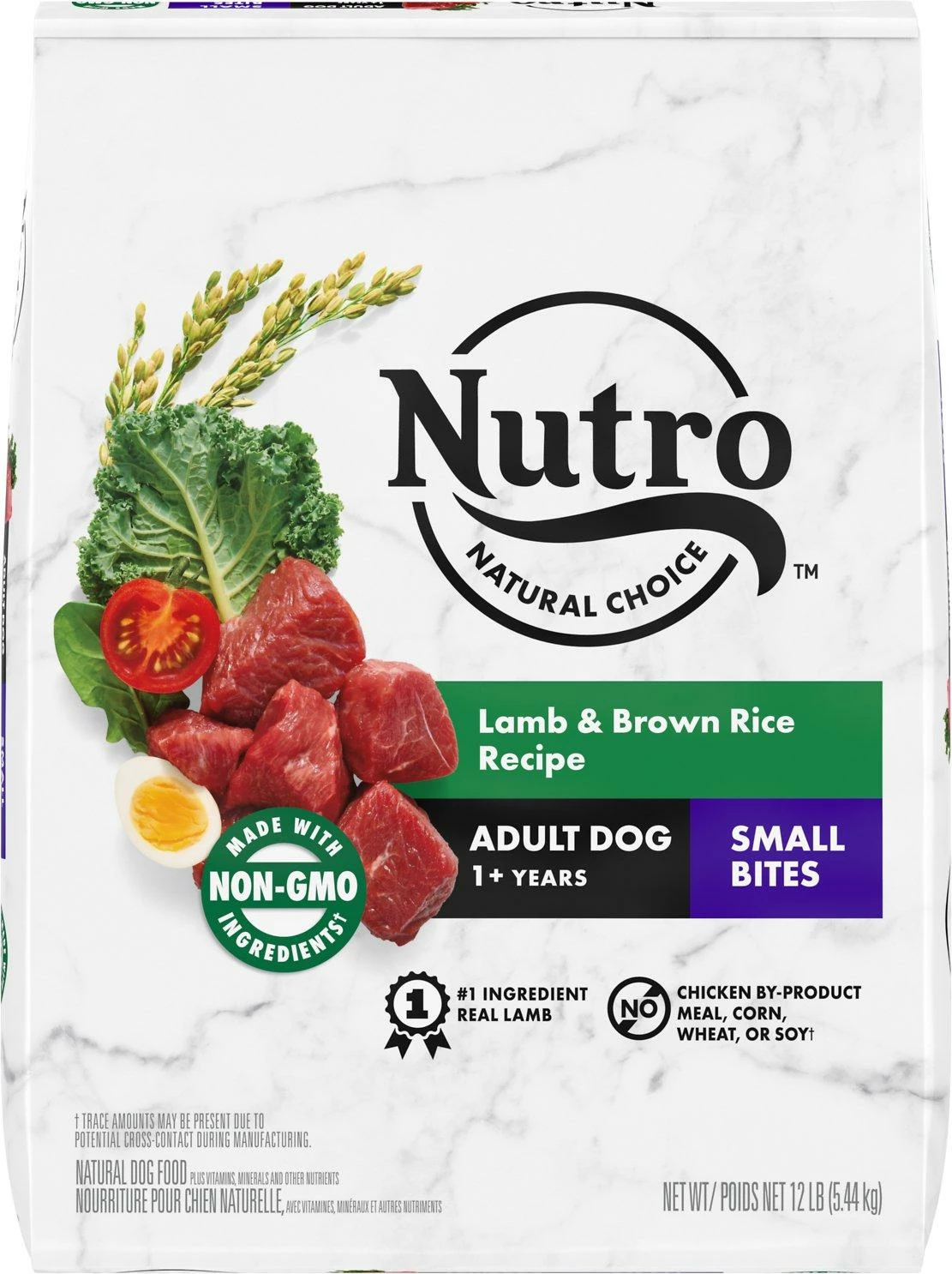 Nutro Natural Choice Small Bites Lamb & Brown Rice Dry Dog Food, 12-lb 1 Nutro Natural Choice Small Bites Lamb & Brown Rice Dry Dog Food, 12-lb