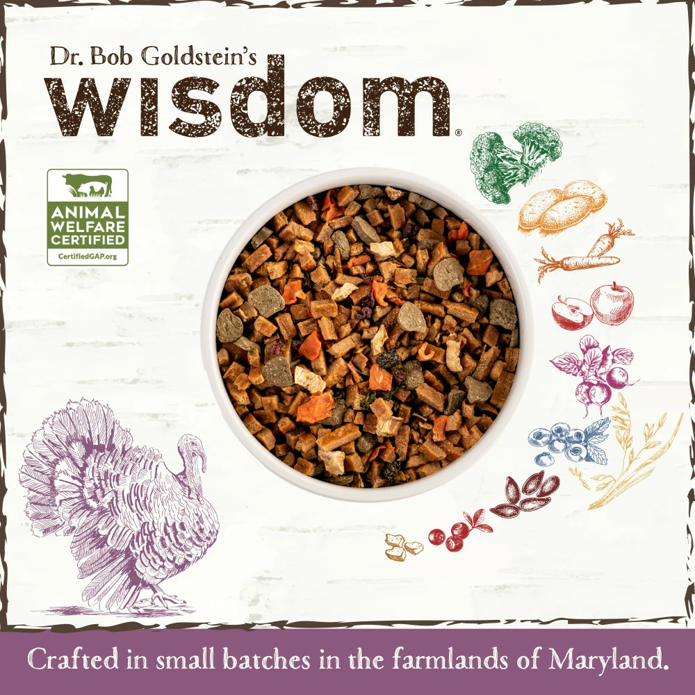 Earth Animal Wisdom Turkey Dry Dog Food, 3-lb 3 Earth Animal Wisdom Turkey Dry Dog Food, 3-lb - Image 3