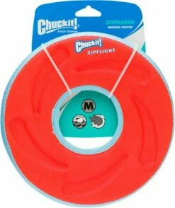 Chuckit! Zipflight Disc Dog Toy, Color Varies, Medium