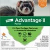 Advantage II Flea Treatment For Ferrets Over 1-lb, 2-pk