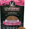 Vital Essentials Toppers Chicken Freeze-Dried Meal-Mix For Dogs & Cats, 6-oz (**)