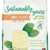 Sustainably Yours Natural Large Grain Multi-Cat Cat Litter, 13-lb
