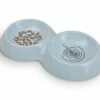 Van Ness Ecoware Non-Skid Double Cat Dish, 16-oz