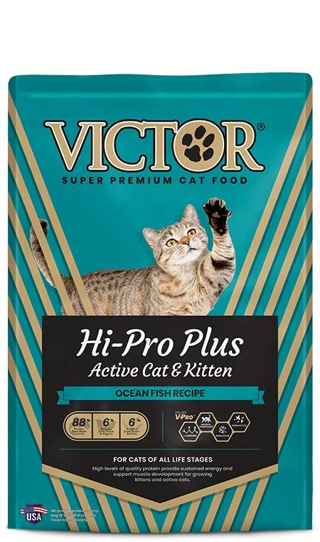 Victor Hi-Pro Plus Active Dry Cat Food, 5-lb 1 Victor Hi-Pro Plus Active Dry Cat Food, 5-lb