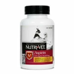 Nutri-Vet K9 Aspirin Liver Chewables For Small Dogs, 100-count