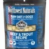 Northwest Naturals Raw Diet Beef & Trout Nuggets Freeze-Dried Dog Food, 12-oz