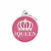 MyFamily Circle The Queen Pet ID Tag, Big