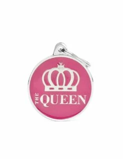 MyFamily Circle The Queen Pet ID Tag, Big