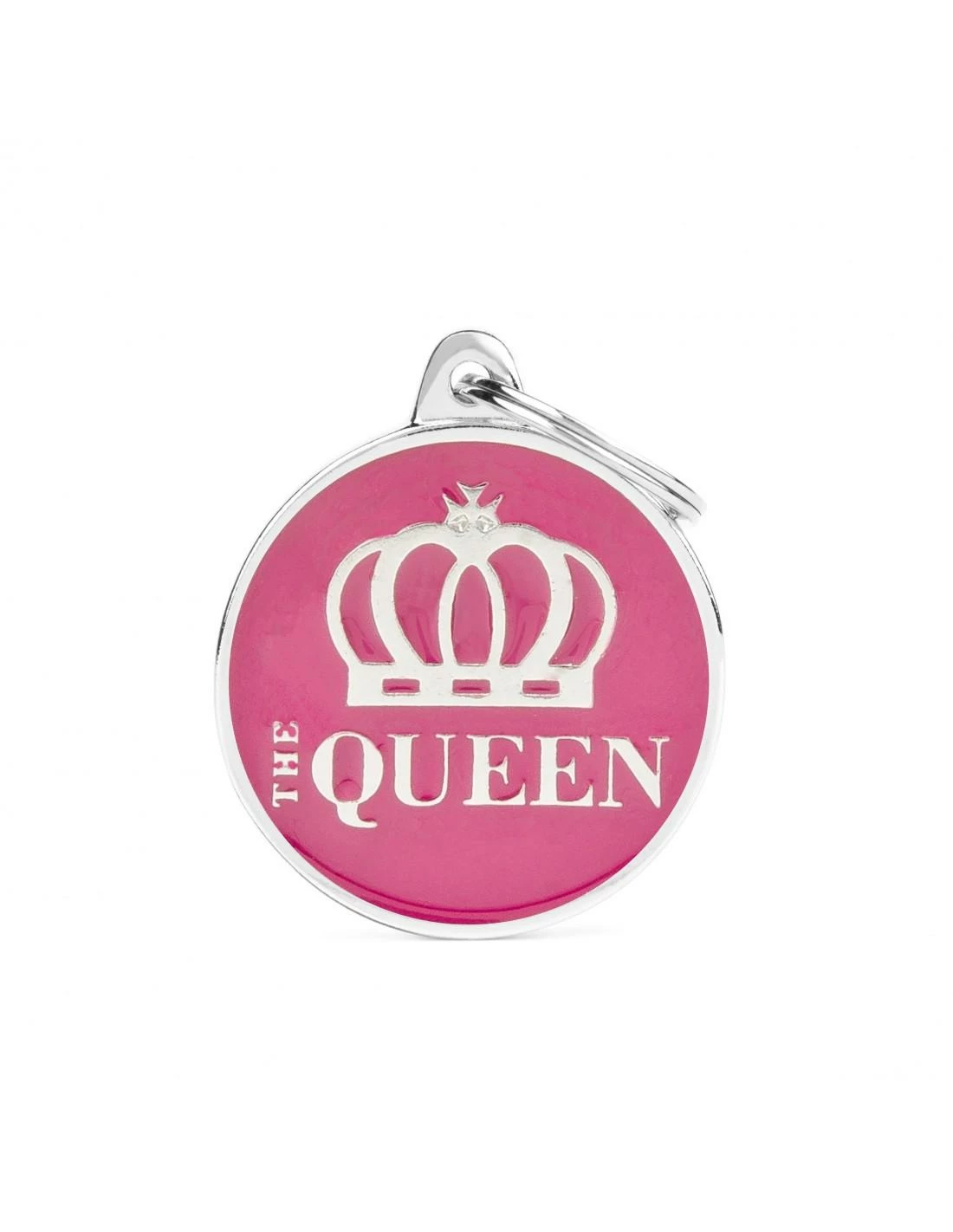 MyFamily Circle The Queen Pet ID Tag, Big 1 MyFamily Circle The Queen Pet ID Tag, Big