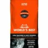 World's Best Low Tracking & Dust Control Multiple Cat Litter, 8-lb