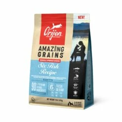 ORIJEN Amazing Grains Six Fish Dry Dog Food, 4-lb 8 ORIJEN Amazing Grains Six Fish Dry Dog Food, 4-lb -Staytonanimal Sales 2024 image 204733 PnXcac4
