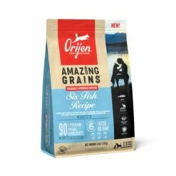 ORIJEN Amazing Grains Six Fish Dry Dog Food, 4-lb 9 ORIJEN Amazing Grains Six Fish Dry Dog Food, 4-lb -Staytonanimal Sales 2024 image 204733 kscOahY