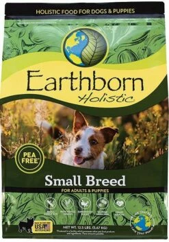 Earthborn Holistic Small Breed Pea-Free Dry Dog Food, 4-lb