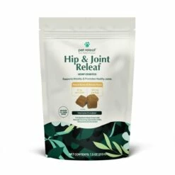 Pet Releaf Hip & Joint Releaf Edibites Peanut Butter & Banana Alternative Supplement For Medium To Large Dogs, 7.5-oz