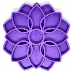SodaPup ETray Mandala Design Enrichment Tray Dog Slow Feeder, Purple