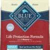 Blue Buffalo Life Protection Beef & Brown Rice Dry Dog Food, 30-lb