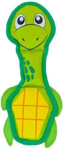 Outward Hound Fire Biterz Turtle Dog Toy