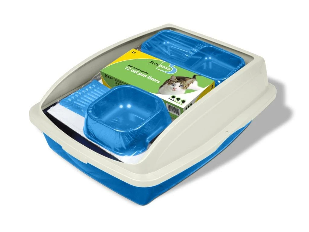 Van Ness Starter Cat Litter Pan, 7.50 X 15.13 X 19-in 1 Van Ness Starter Cat Litter Pan, 7.50 X 15.13 X 19-in