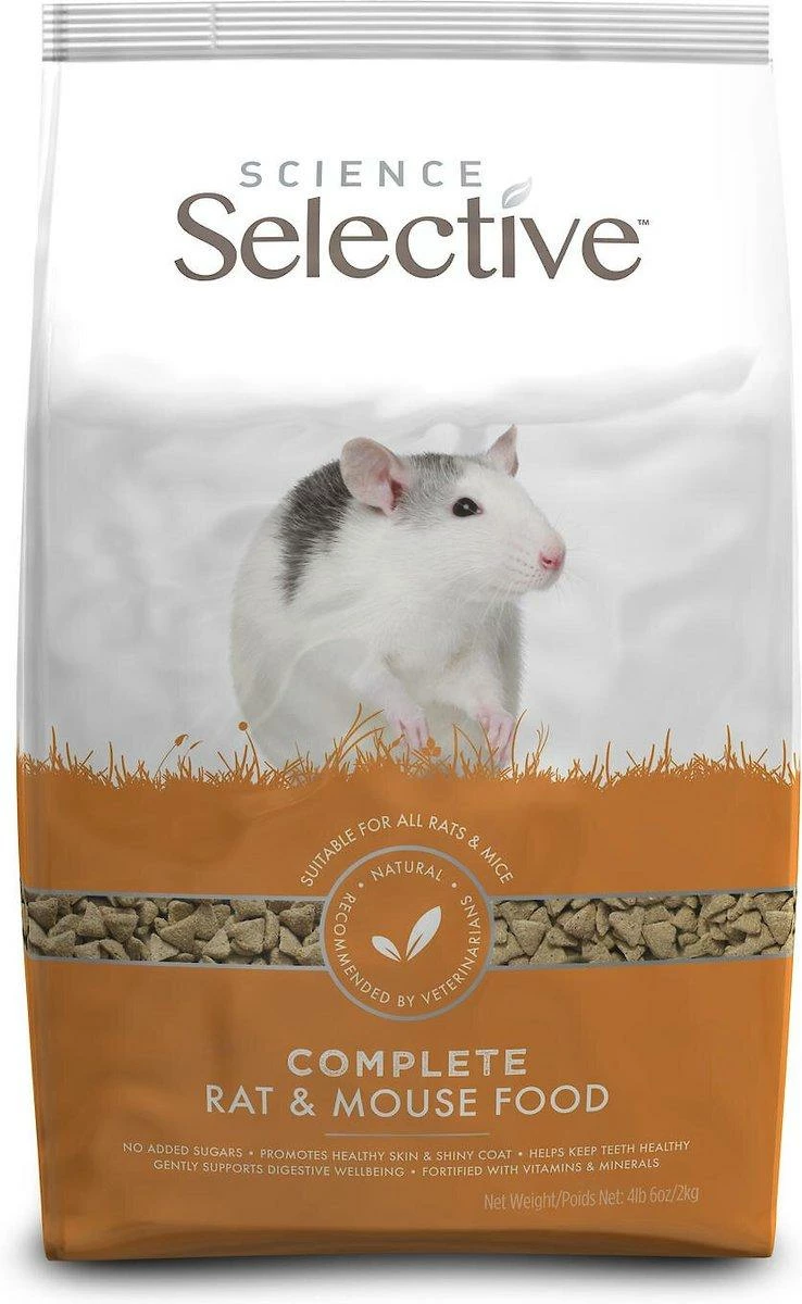 Supreme Petfoods Science Selective Rat & Mouse Food, 4.4-lb 1 Supreme Petfoods Science Selective Rat & Mouse Food, 4.4-lb