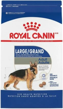 Royal Canin Size Health Nutrition Large Breed Adult Dry Dog Food, 30-lb