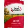 NutriSource Large Breed Beef & Rice Recipe With Wholesome Grains Dry Dog Food, 26-lb