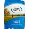 NutriSource Large Breed Chicken & Rice Recipe With Wholesome Grains Dry Dog Food, 26-lb