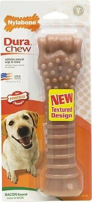 Nylabone DuraChew Bacon Flavor Bone Dog Toy, X-Large