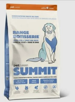 Summit Range Rotisserie Chicken Meal + Turkey Meal Dry Dog Food, 5-lb