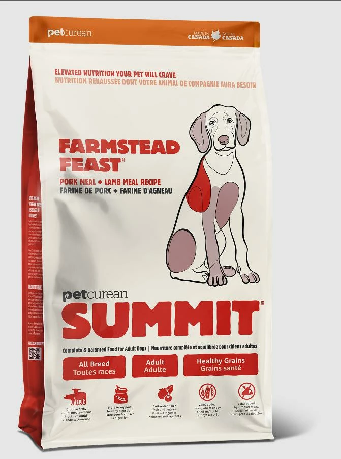 Summit Farmstead Feast Pork Meal + Lamb Meal Dry Dog Food, 5-lb 1 Summit Farmstead Feast Pork Meal + Lamb Meal Dry Dog Food, 5-lb