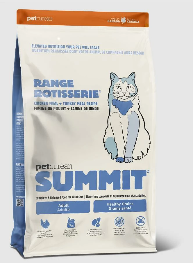 Summit Range Rotisserie Chicken Meal + Turkey Meal Dry Cat Food, 3-lb 1 Summit Range Rotisserie Chicken Meal + Turkey Meal Dry Cat Food, 3-lb