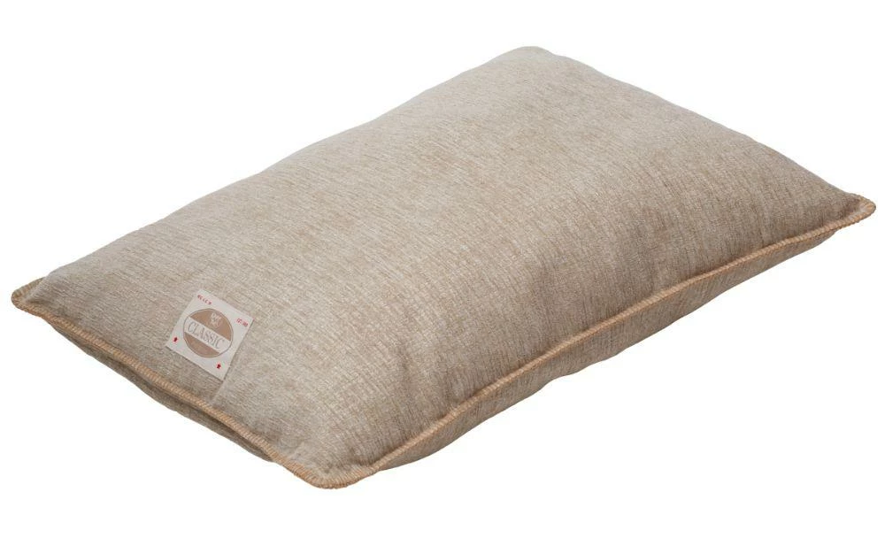 Happy Tails Classic Chenille Dog Bed, Beige, 36 X 27 X 3-in 1 Happy Tails Classic Chenille Dog Bed, Beige, 36 X 27 X 3-in