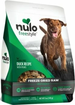 Nulo Dog Freestyle Grain-Free Duck Recipe With Pears Freeze-Dried Raw Dog Food, 5-oz