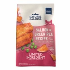 Natural Balance Limited Ingredient Salmon & Green Pea Recipe Grain-Free Dry Cat Food, 10-lb