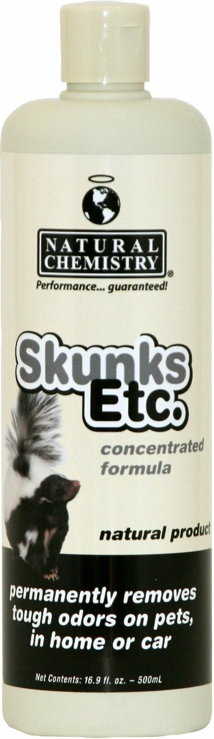 Natural Chemistry Skunks Etc. Odor Remover, 16.9-oz, Bottle 1 Natural Chemistry Skunks Etc. Odor Remover, 16.9-oz, Bottle