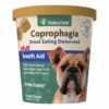NaturVet Coprophagia Stool Eating Deterrent Plus Breath Aid Soft Chews Dog Supplement, 70-count