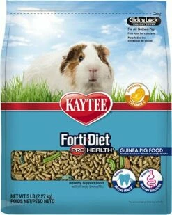 Kaytee Forti-Diet Pro Health Guinea Pig Food, 5-lb