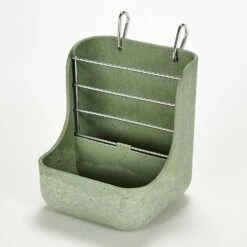 Kaytee Hay-N-Food Bin With Quick Locks Small Animal Feeder, 7-in