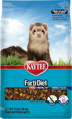 Kaytee Forti-Diet Pro Health Ferret Food, 3-lb
