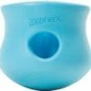 West Paw Zogoflex Toppl Dog Toy, Aqua Blue, Small