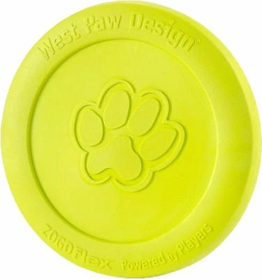 West Paw Zogoflex Zisc Dog Toy, Granny Smith, Small 1 West Paw Zogoflex Zisc Dog Toy, Granny Smith, Small