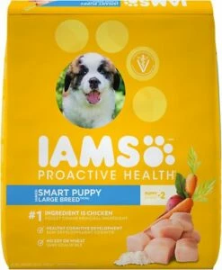 Iams ProActive Health Smart Puppy Large Breed Dry Dog Food, 30.6-lb