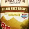 Whole Earth Farms Grain-Free Pork, Beef & Lamb Recipe Dry Dog Food, 4-lb
