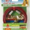 Four Paws Medium Weight Tie Out Cable, 10-ft