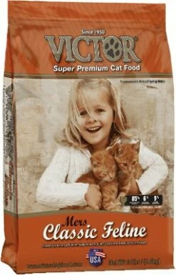 Victor Mers Classic Multi-Pro Dry Cat Food, 5-lb