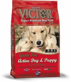 Victor Active Dog & Puppy Formula Grain-Free Dry Dog Food, 5-lb
