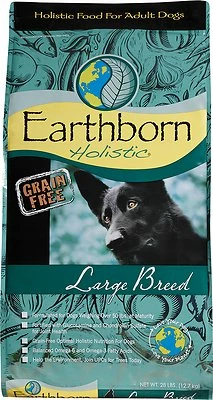 Earthborn Holistic Grain-Free Large Breed Dry Dog Food, 25-lb