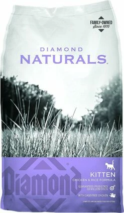 Diamond Naturals Kitten Formula Dry Cat Food, 6-lb