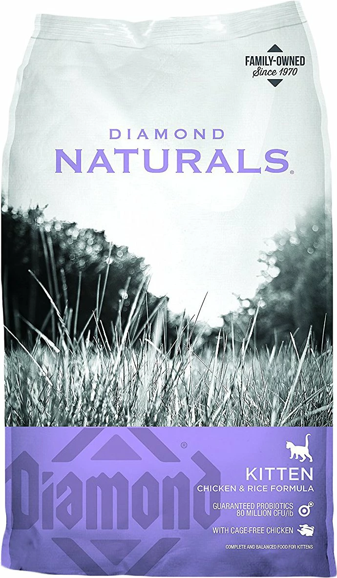 Diamond Naturals Kitten Formula Dry Cat Food, 6-lb 1 Diamond Naturals Kitten Formula Dry Cat Food, 6-lb